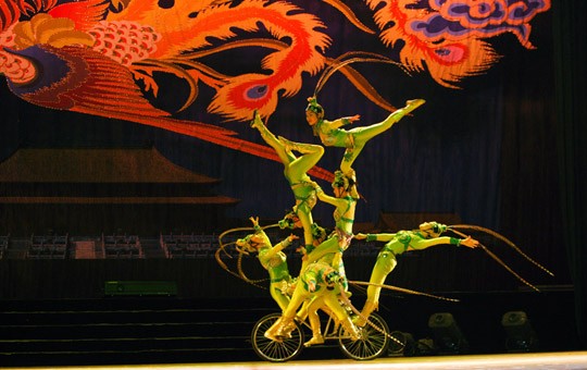 Le spectacle acrobatique de Chaoyang