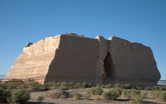 the ruins of Jade Gate Pass