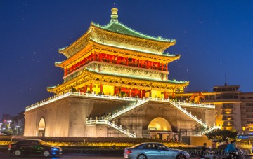 Campanario y Torre del Tambor de Xi'an