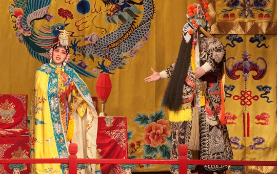 Spectacle d'opéra de Pékin