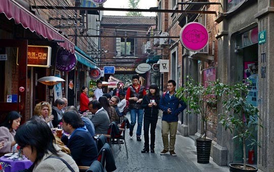 Tianzifang old alley