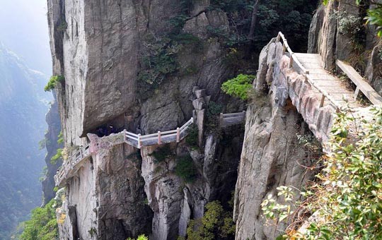 Cañón del Mar del Oeste de Huangshan