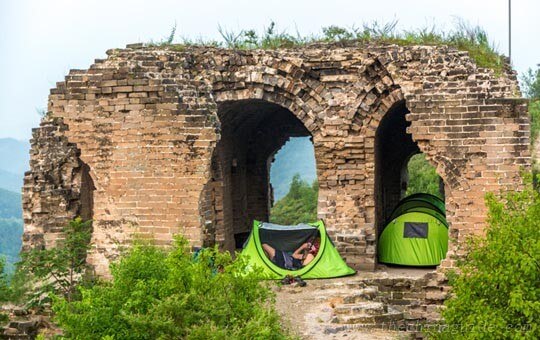 Wandern und Zelten auf der Großen Mauer