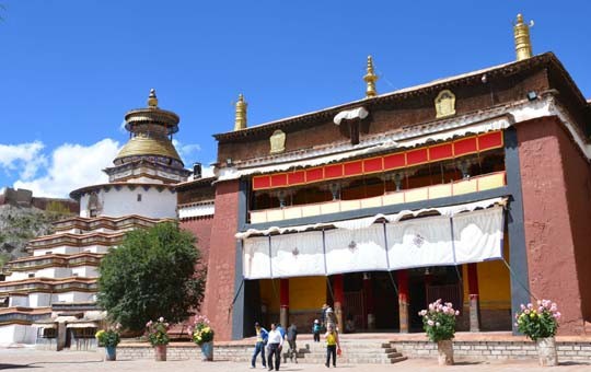 Palkhor-Kloster mit Kumbum-Stupa