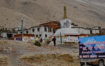 Le Monastère de Rongbuk