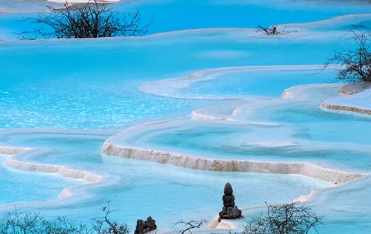 Huanglong National Park Blue Water