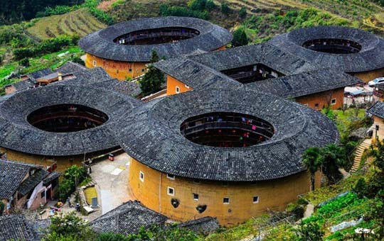 Tianluokeng Tulou cluster