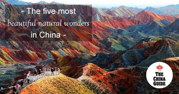 Las cinco maravillas naturales más bellas de China
