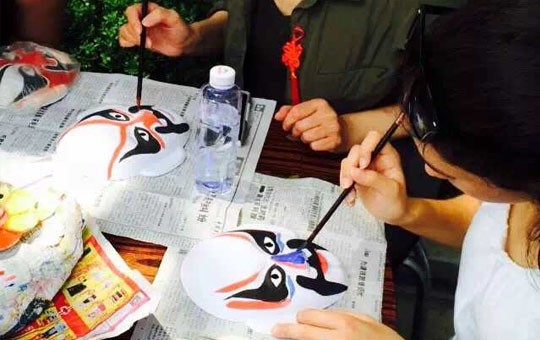 Peking Opera Mask Painting Class