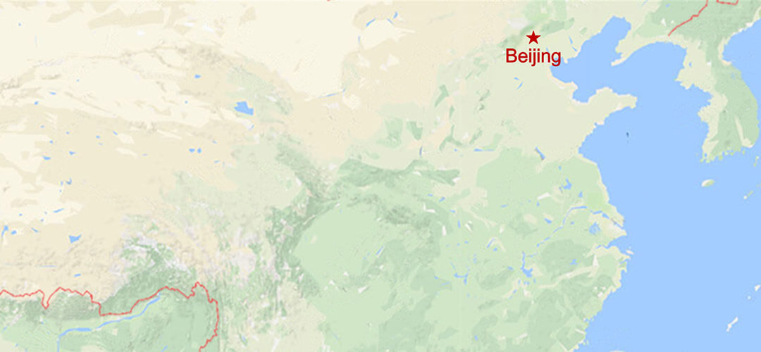 Beijing Relax and Unwind Tour Map