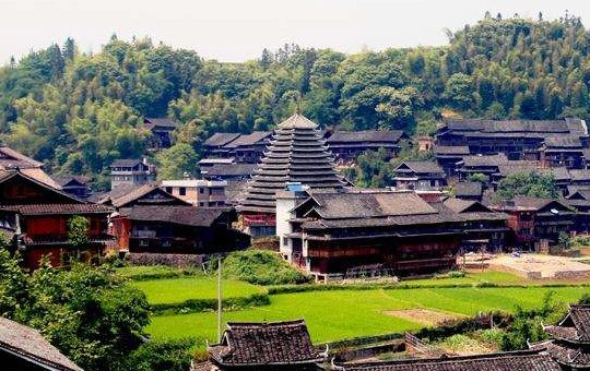 Chengyang Dong Minority Village ' Drum Tower ' 540x340 ' 1