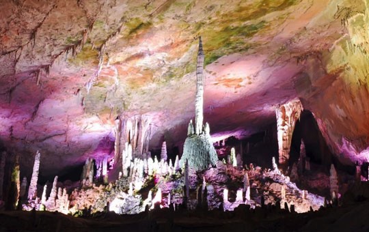 Cueva del Dragón Amarillo de Zhangjiajie