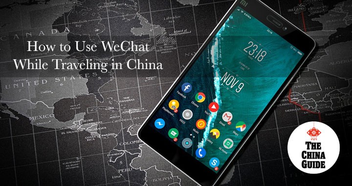 Wechat auf Reisen in China