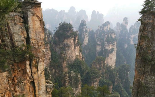 Le Parc forestier national de Zhangjiajie