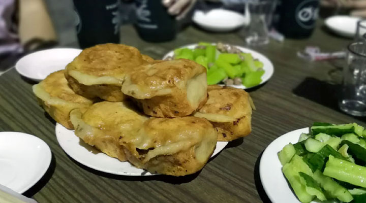 chinese food in a beijing restaurant