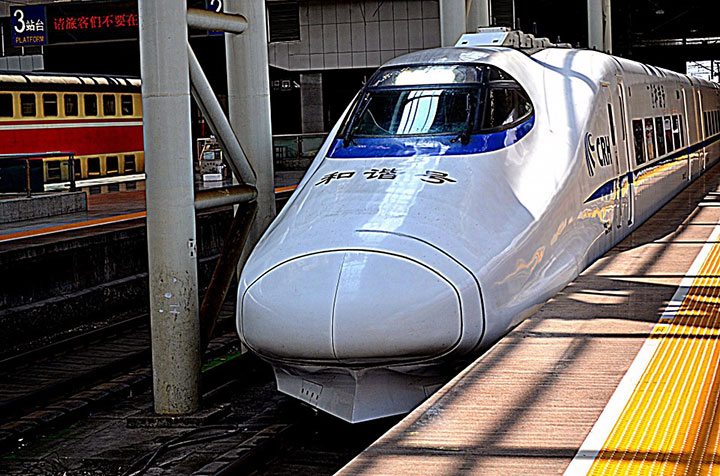tren de alta velocidad china