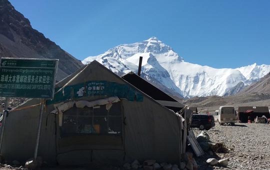 Le Camp de base nord de l’Everest