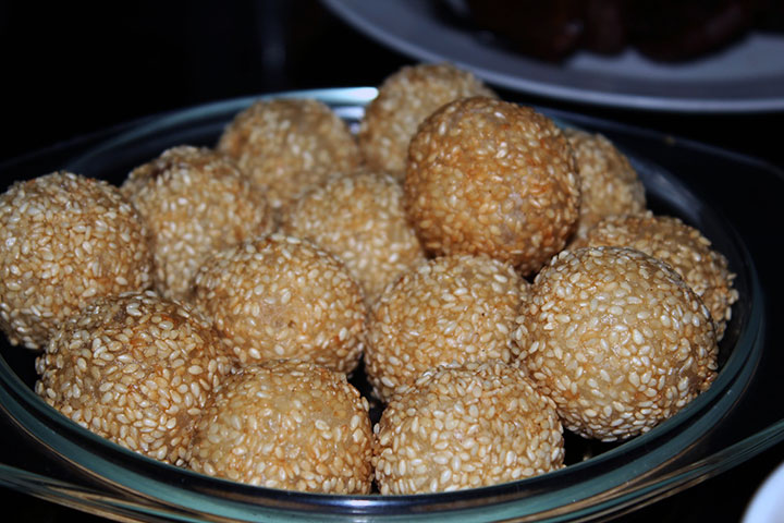 sesame balls