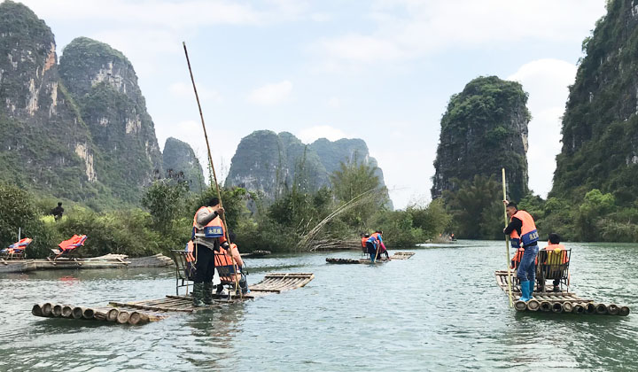 Río Yulong, Yangshuo