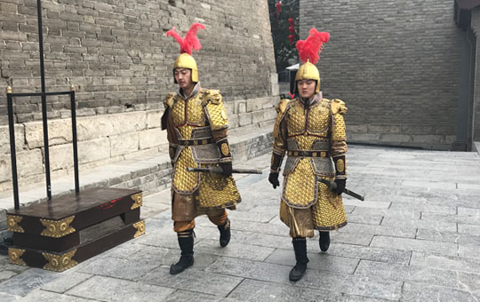 Les remparts de la ville de Xi’an