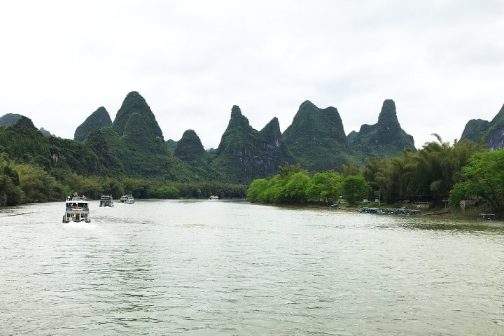 crucero por el río Li