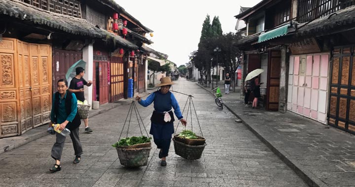 Dali Old Town in the early morning