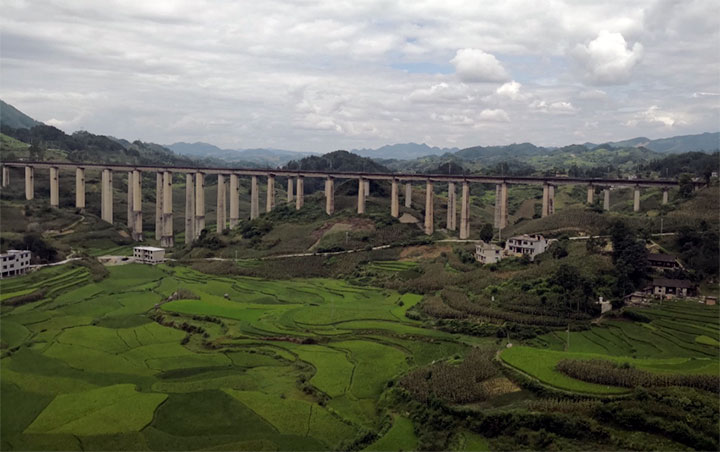 tren hacia kunming