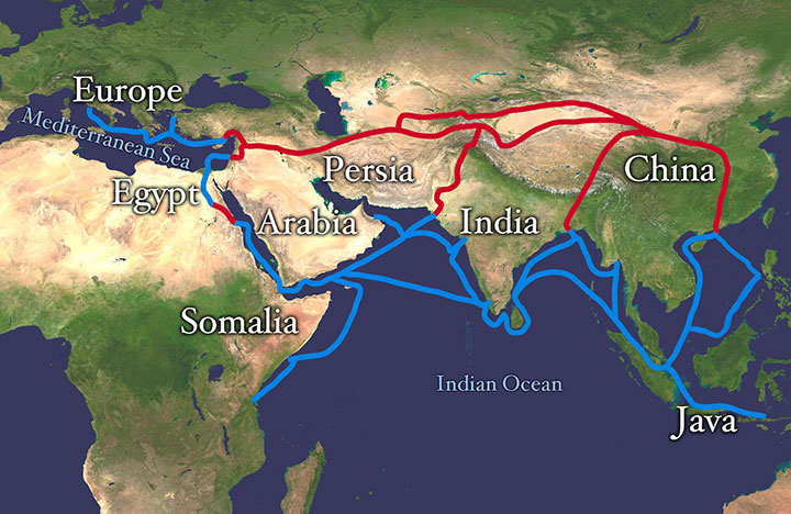 silk road network