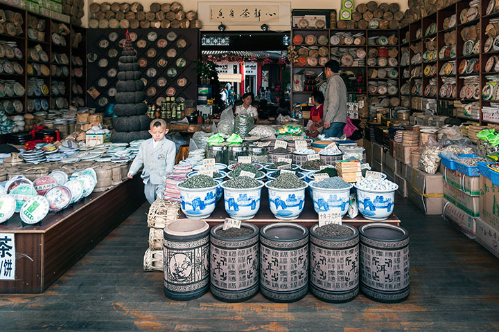 chinese tea shop