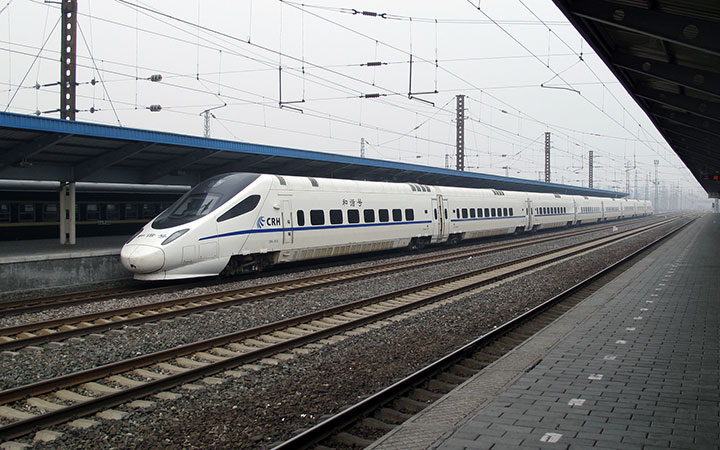 high speed train china