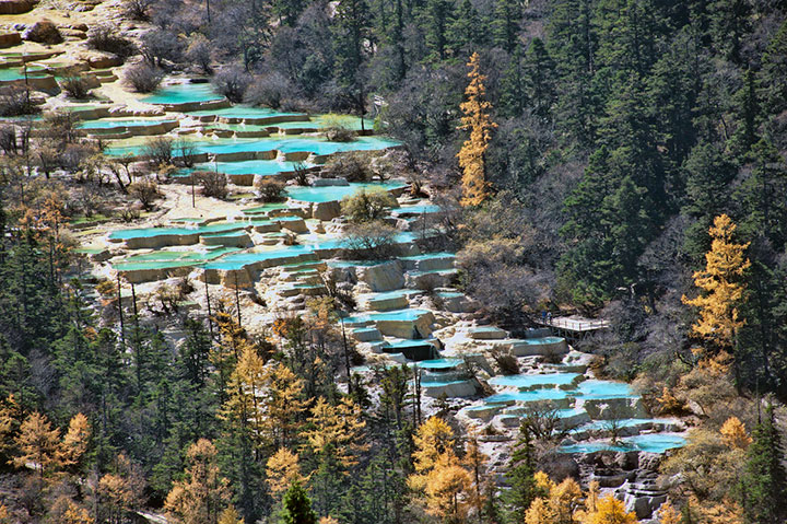 huanglong national scenic reserve