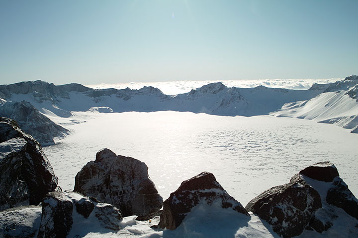 mount changbai heaven lake